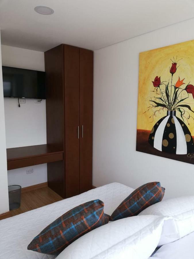 Hotel Posada De Santa Elena Tunja Buitenkant foto